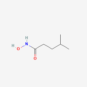 molecular formula C6H13NO2 B1414842 N-hydroxy-4-methylpentanamide CAS No. 4132-36-9