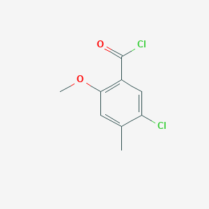 2-Methoxy-4-methyl-5-chlorobenzoyl chloride