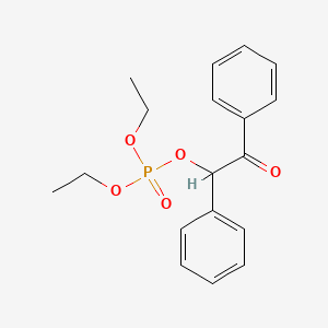 Diethyl 2-oxo-1,2-diphenylethyl phosphate