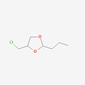 4-(Chloromethyl)-2-propyl-1,3-dioxolane