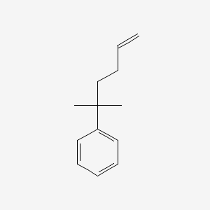 (1,1-Dimethylpent-4-enyl)benzene