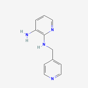 molecular formula C11H12N4 B1414918 N2-(4-Pyridinylmethyl)-2,3-pyridinediamine CAS No. 1040316-08-2