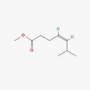 molecular formula C9H16O2 B14149380 Methyl (Z)-6-methylhept-4-enoate CAS No. 112375-44-7