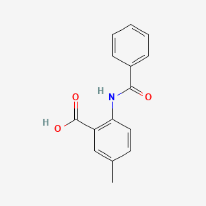 molecular formula C15H13NO3 B14149476 2-Benzamido-5-methylbenzoic acid CAS No. 59490-95-8