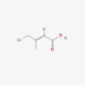 (2E)-4-Bromo-3-methyl-2-butenoic acid