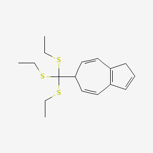 6-[Tris(ethylsulfanyl)methyl]-1,6-dihydroazulene