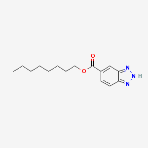 1H-Benzotriazole-5-carboxylic acid, octyl ester