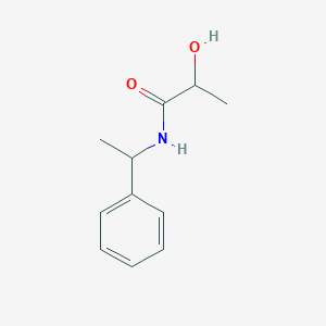 2-hydroxy-N-(1-phenylethyl)propanamide