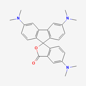 3',6,6'-Tris(dimethylamino)spiro[2-benzofuran-3,9'-fluorene]-1-one