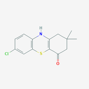 7-chloro-2,2-dimethyl-3,10-dihydro-1H-phenothiazin-4-one