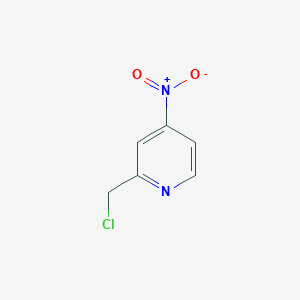 molecular formula C6H5ClN2O2 B1415007 2-(氯甲基)-4-硝基吡啶 CAS No. 312321-71-4