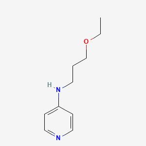 molecular formula C10H16N2O B1415008 N-(3-乙氧基丙基)吡啶-4-胺 CAS No. 1041597-12-9