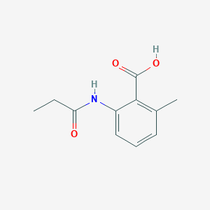 2-Methyl-6-propionylamino-benzoic acid