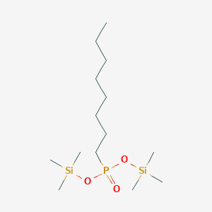 Bis(trimethylsilyl)octylphosphonate