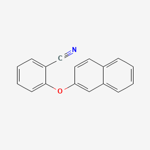 molecular formula C17H11NO B1415016 2-(2-萘氧基)苯甲腈 CAS No. 1041593-26-3