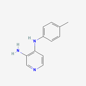 molecular formula C12H13N3 B1415057 4-N-(4-methylphenyl)pyridine-3,4-diamine CAS No. 1038315-36-4