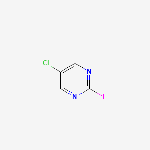 molecular formula C4H2ClIN2 B1415080 5-Chloro-2-iodopyrimidine CAS No. 874676-81-0