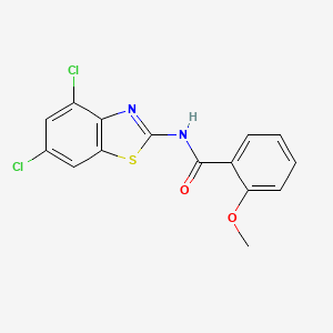 N-(4,6-dichlorobenzo[d]thiazol-2-yl)-2-methoxybenzamide