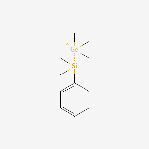 Silane, dimethyl-phenyl-(trimethylgermyl)-