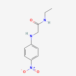 n-Ethyl-2-((4-nitrophenyl)amino)acetamide