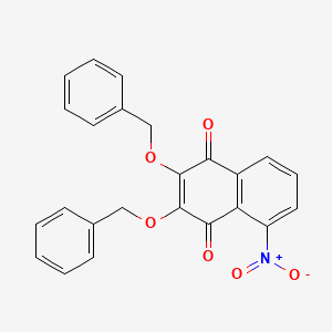 2,3-Bis(benzyloxy)-5-nitronaphthalene-1,4-dione