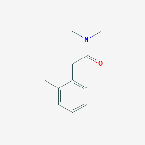 molecular formula C11H15NO B14150939 N,N-dimethyl-2-(2-methylphenyl)acetamide CAS No. 3917-57-5