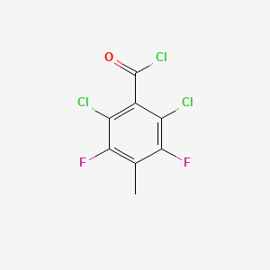 2,6-Dichloro-3,5-difluoro-4-methylbenzoyl chloride