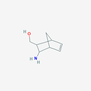 Bicyclo[2.2.1]hept-5-ene-2-methanol, 3-amino-