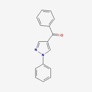 Methanone, phenyl(1-phenyl-1H-pyrazol-4-yl)-