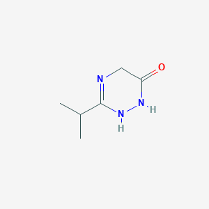 3-(Propan-2-yl)-2,5-dihydro-1,2,4-triazin-6(1H)-one