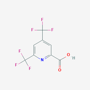 B1415105 4,6-Bis(trifluoromethyl)-2-pyridinecarboxylic acid CAS No. 1092346-60-5
