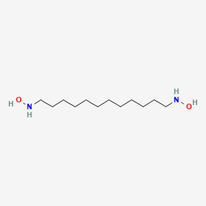 molecular formula C12H28N2O2 B14151057 N~1~,N~12~-Dihydroxydodecane-1,12-diamine CAS No. 89243-02-7