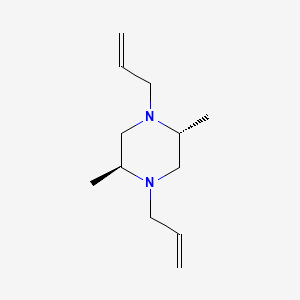 B1415111 rac 1,4-Diallyl-2,5-dimethylpiperazine CAS No. 738577-06-5