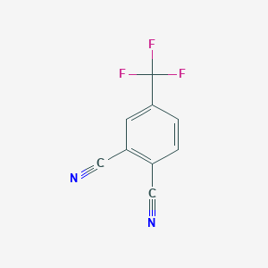 molecular formula C9H3F3N2 B14151128 4-(Trifluoromethyl)phthalonitrile CAS No. 1483-45-0