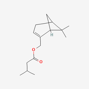 molecular formula C15H24O2 B14151135 Myrtenyl isovalerate CAS No. 33900-84-4