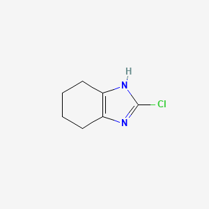 molecular formula C7H9ClN2 B1415116 2-氯-4,5,6,7-四氢-1H-苯并咪唑 CAS No. 1049127-52-7