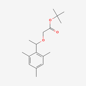 tert-Butyl [1-(2,4,6-trimethylphenyl)ethoxy]acetate