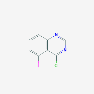 molecular formula C8H4ClIN2 B1415131 4-氯-5-碘喹唑啉 CAS No. 959237-13-9