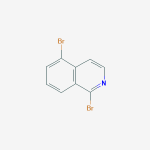 molecular formula C9H5Br2N B1415139 1,5-Dibromoisoquinoline CAS No. 1092287-10-9