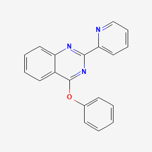 4-Phenoxy-2-pyridin-2-ylquinazoline