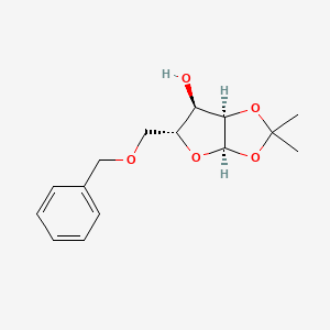 (3aR,5R,6R,6aR)-2,2-dimethyl-5-(phenylmethoxymethyl)-3a,5,6,6a-tetrahydrofuro[2,3-d][1,3]dioxol-6-ol