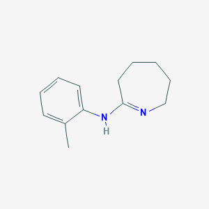 N-(2-methylphenyl)-3,4,5,6-tetrahydro-2H-azepin-7-amine