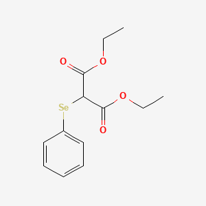 Propanedioic acid, (phenylseleno)-, diethyl ester