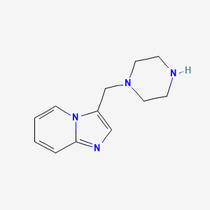 3-(Piperazin-1-ylmethyl)imidazo[1,2-a]pyridine