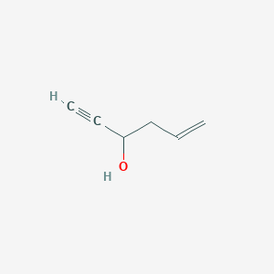 molecular formula C6H8O B14151630 Allylpropargyl alcohol CAS No. 116182-59-3