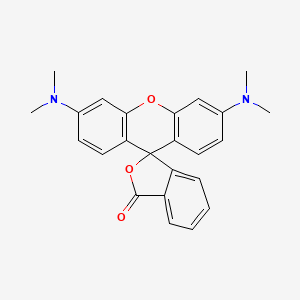 molecular formula C24H22N2O3 B14151638 3',6'-Bis(dimethylamino)-3H-spiro[2-benzofuran-1,9'-xanthen]-3-one CAS No. 71639-08-2