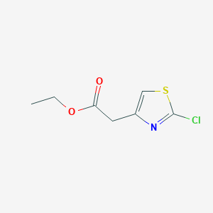 molecular formula C7H8ClNO2S B1415174 2-氯噻唑-4-乙酸乙酯 CAS No. 464185-24-8