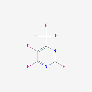 2,4,5-Trifluoro-6-(trifluoromethyl)pyrimidine