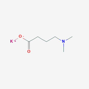 molecular formula C6H12KNO2 B14151814 Potassium 4-(dimethylamino)butanoate CAS No. 139620-14-7