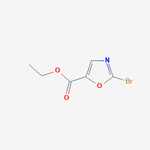 molecular formula C6H6BrNO3 B1415183 Ethyl 2-bromooxazole-5-carboxylate CAS No. 1060816-22-9